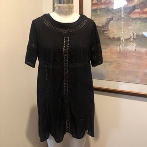 Woman’s bohemian mini dress
